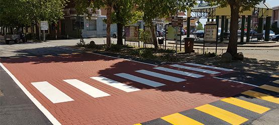 DecoPox™ Rough secures Italian crossing 