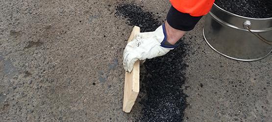 Time to repair holes in the road™