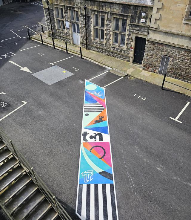 Creative art installation brought to life in Bristol 2