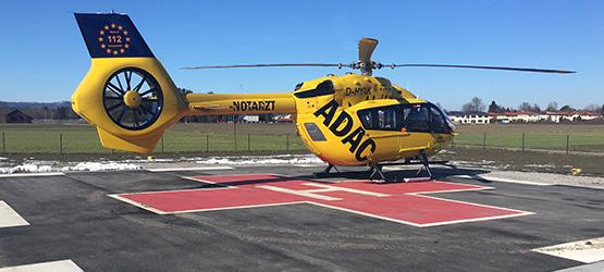 Helicopters land safely on PREMARK™ in Germany