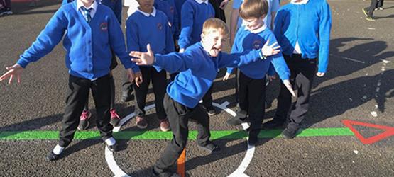 Charitable donation to Leuchars Primary School