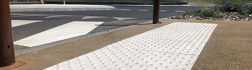 Tactile Markings solution - Geveko Markings